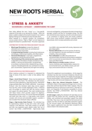 3. Stress & Anxiety - protocol