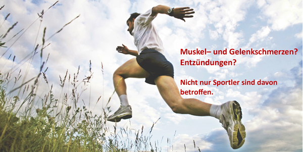 Vorbeugung und Behandlung von Muskelkschmerzen und Entzündungen