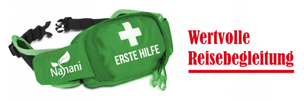 Natürliche Mittel für die Reiseapotheke