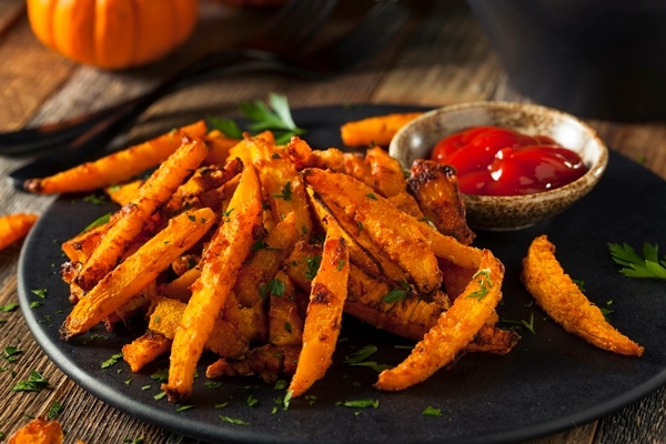 Rezept: Blitzschnelle Kürbis-Pommes